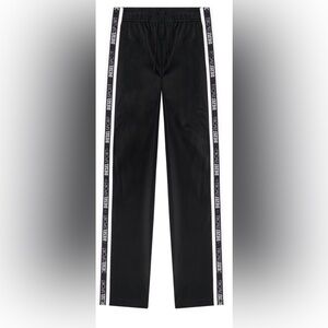 DIESEL Horace HT14 Trousers AMSB Track Pants W/ Logo Tape Openings Size Large